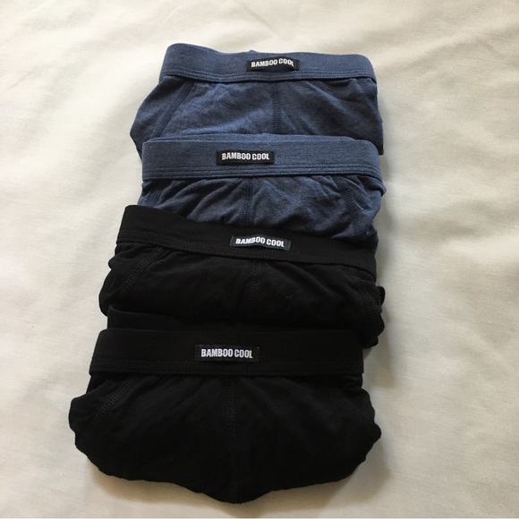 NWOT BAMBOO COOL 4PK Mens Underwear Briefs Bamboo Viscose Soft Comfortable XL - Picture 15 of 16